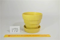 Vintage McCoy Basket Weave Pattern Planter