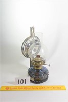 Vintage Kerosene Lamp w/Reflector