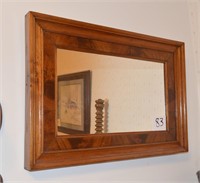 Antique Mirror - Wood Framed 19.5" X 27.5"