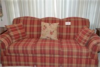 Upholstered Sofa Nice Condition - 89" Long,