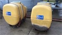 200 gallon Lely saddle tanks