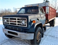 1989 GMC 7000 Grain Truck, 18' Dump Box