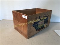 Old san Marcos Wood fruit crate