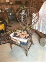 Large Rattan Arm Chair