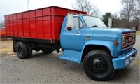 1974 Chevy C60 16' Dump Box Grain Truck