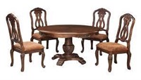 Ashley North Shore 54" Round Table & 4 Chairs