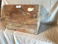 Large Old Wooden Crate