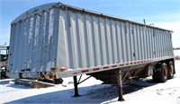 30' 1997 Jet Hopper bottom grain hauler Trailer