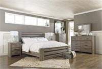 Ashley B248 Zelen Queen 5 pc Bedroom Suite