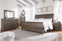 Ashley B268 King 5 pc Sleigh Bedroom Suite