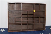 Wooden Thimble Shelf