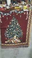 Christmas decorative blanket