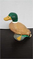 Chalkware hand-painted duck