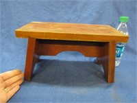 small wooden stool - 6.5 inch tall