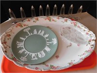 Misc. Lot-Platter, Wedgewood Plate &