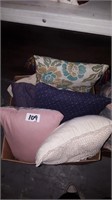 assorted pillows