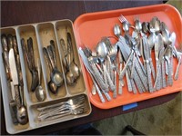 Large Lot of Stainless Steel Silverware