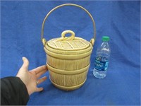 ceramic bucket with lid