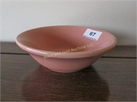 Pink Bauer 6" bowl