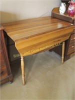 Wooden double drop leaf table