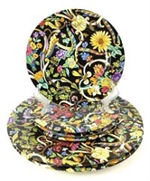 (6) Gucci Floral Pattern Plates