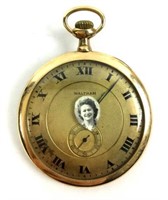 C.1915 Waltham 10k Gold 17 Jewel Pocket Watch