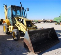 New Holland LB75B Backhoe, Hrs. Showing 973