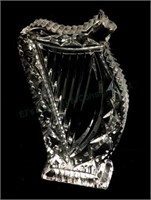 Waterford Crystal Harp Paperweight