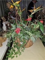 flower decor basket