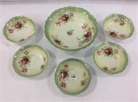 Silesia Hand Painted Berry Bowl Set