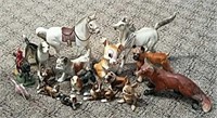 Vintage Toy Dogs and Horses