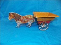 "GIBBS" PONY CART TOY-CA.1880'S ERA