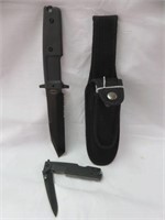 FROST CUTLERY HUNTING AND POCKET KNIFE IN SHEATH