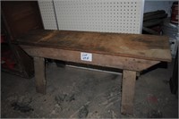 EARLY WOODEN BENCH