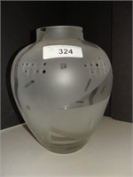 Hand-Made Glass Vase