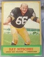 1963 Topps Ray Nitschke rookie