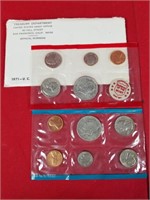 1971 Uncirculated Coin Proof Set