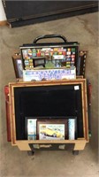 12 ASSORTED FRAMES AND 1 WALL HANGING