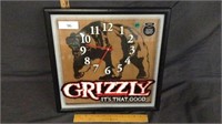 GRIZZLY WALL CLOCK