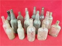 Miscellaneous Vintage Glass Bottle Lot