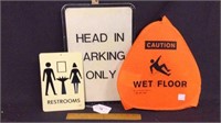 (3) INSTRUCTIONAL SIGNS