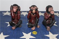 Ceramic Chimpanzees