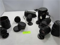 Six Assorted Lenses Pentax and Others