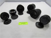 Six Assorted Lenses Pentax and Others