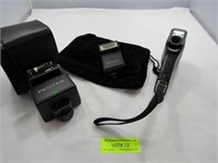 Three Assorted Pentax Flashes and Spot Meter