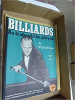 Vintage billiards book