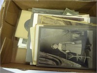 Box w/ vintage photos