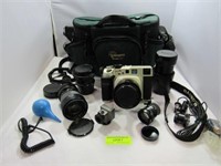 Mamiya Camera Set with Many Accessories