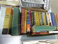 2 boxes w/ vintage books
