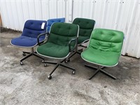 Knoll Vintage  Pollock Chairs Assorted
